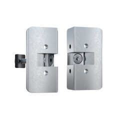 LOCINOX® CLB-DINO adaptér pre montáž závesov LOCINOX® DINO na kruhový profil, 2KS v balení LOCINOX® CLB-DINO adaptér pre montáž závesov LOCINOX® DINO na kruhový profil, 2KS v balení